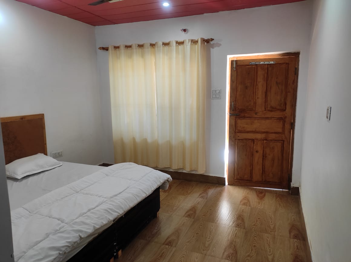 shiv kunj resort bedroom view 1